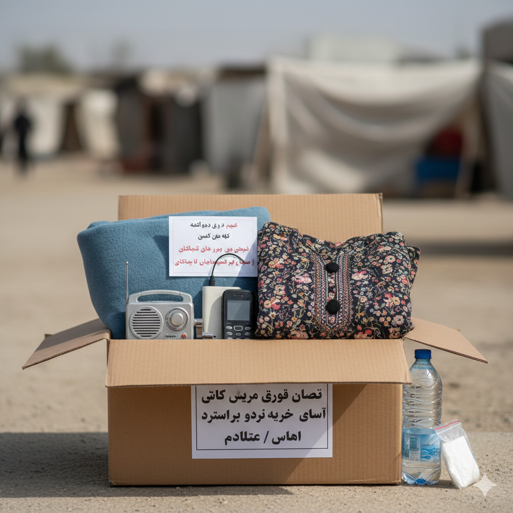 Refugee Clothing & Relief Package