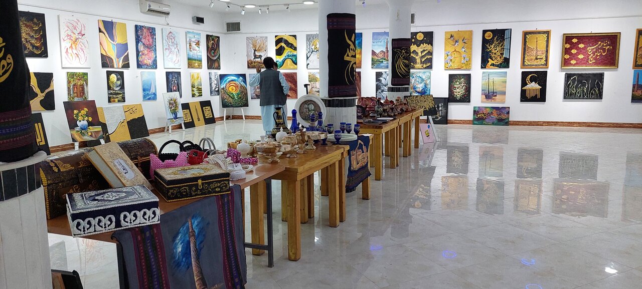 Narrative of Color” in Herat: Women Artists Shine with 45 Paintings
