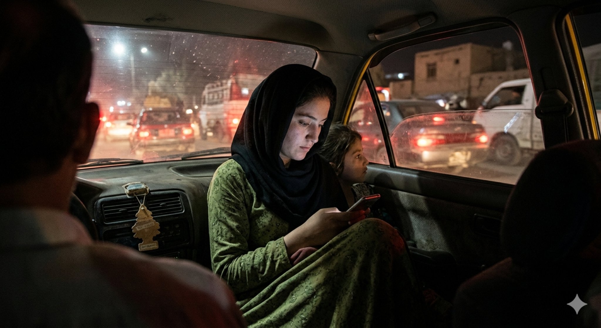 Static and Shadows: A Secret Seminar in the Backseat