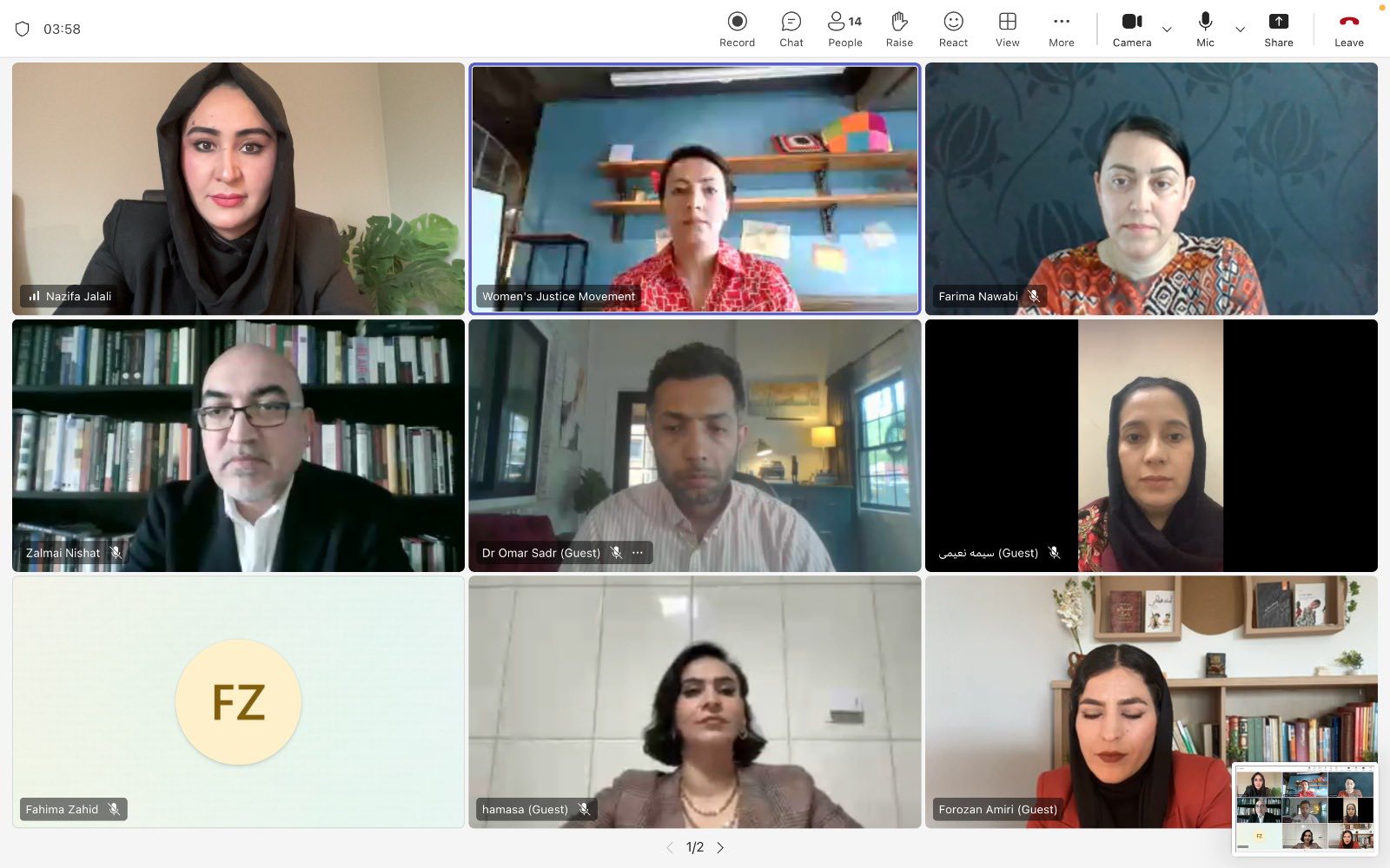 No More Abandonment: A Global Call to Stand with Afghan Women