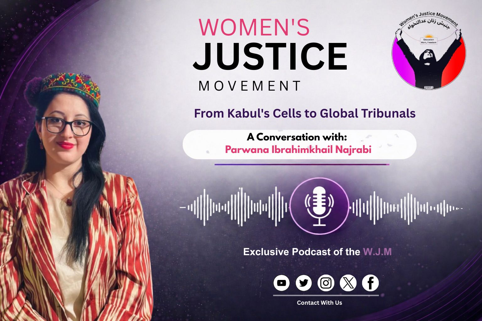 From the Cells of Kabul to Global Tribunals: An Interview with Parwana Ibrahimkhel Najrabi
