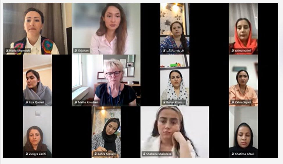 Women's Justice Movement Holds High-Level Consultation with the Danish Ministry of Foreign Affairs on the Situation of Afghan Women and Girls